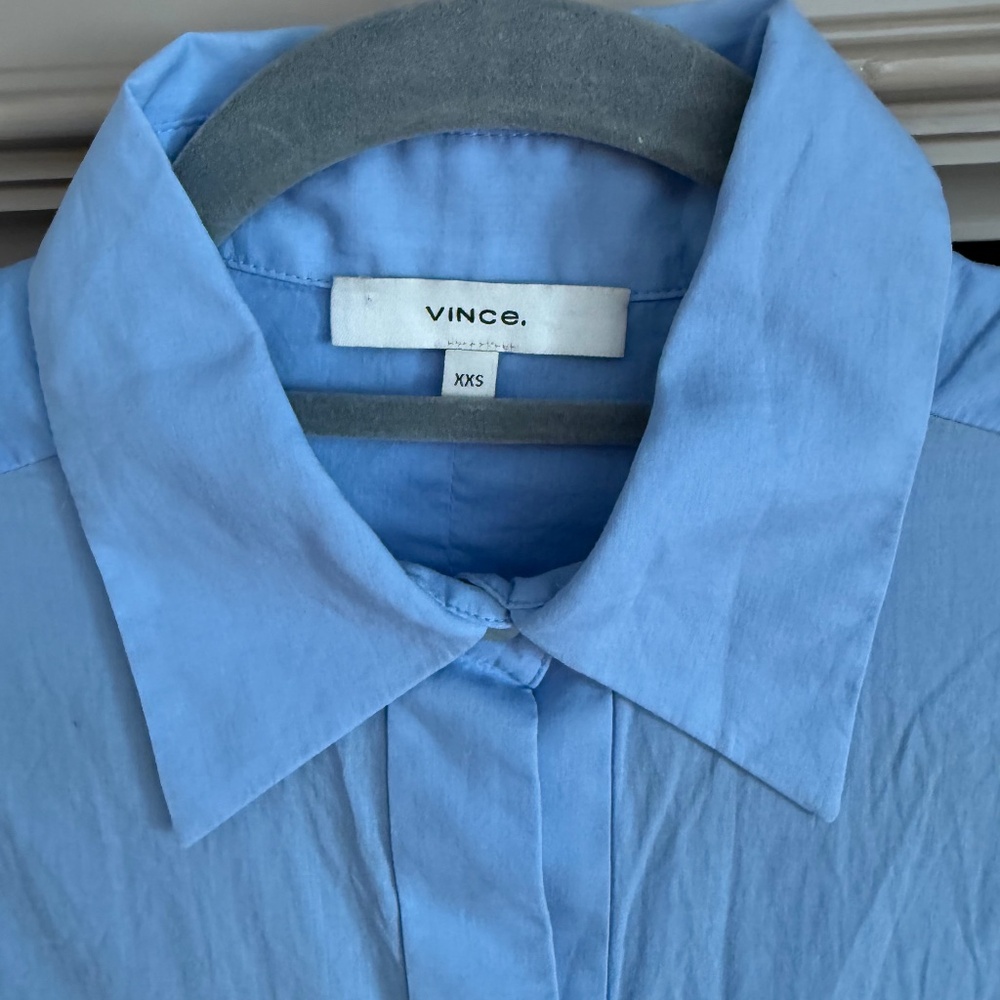 Vince XXS Lightweight Button Down